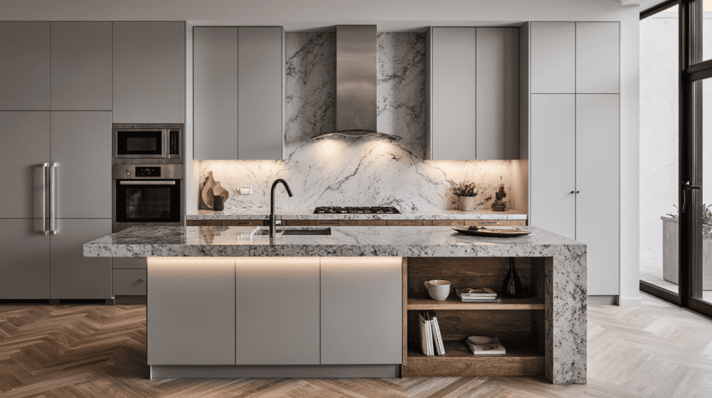 Les éléments clés d’une cuisine équipée en aluminium