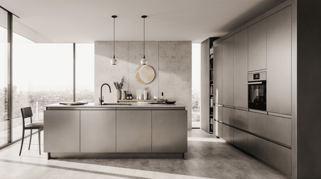 Les principaux avantages d’une cuisine équipée en aluminium